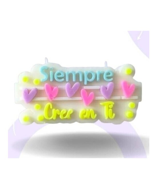 MOLDE SIEMPRE CREE EN TI DISEÑO