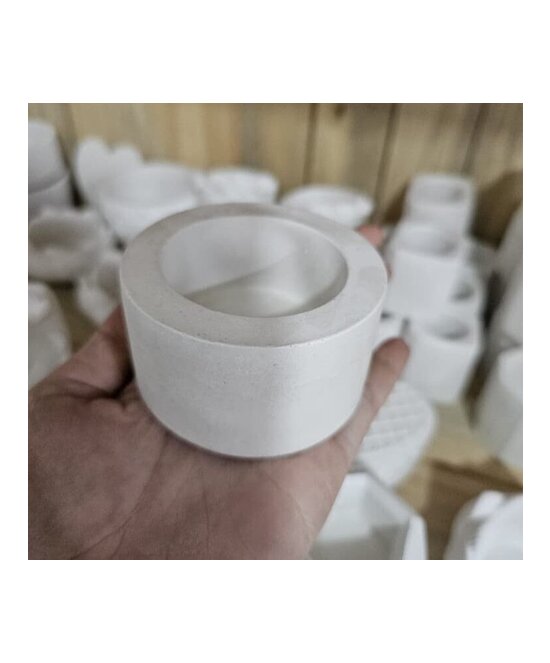 PIEZAS DE CEMENTO MATERO REDONDO BORDE GRUESO