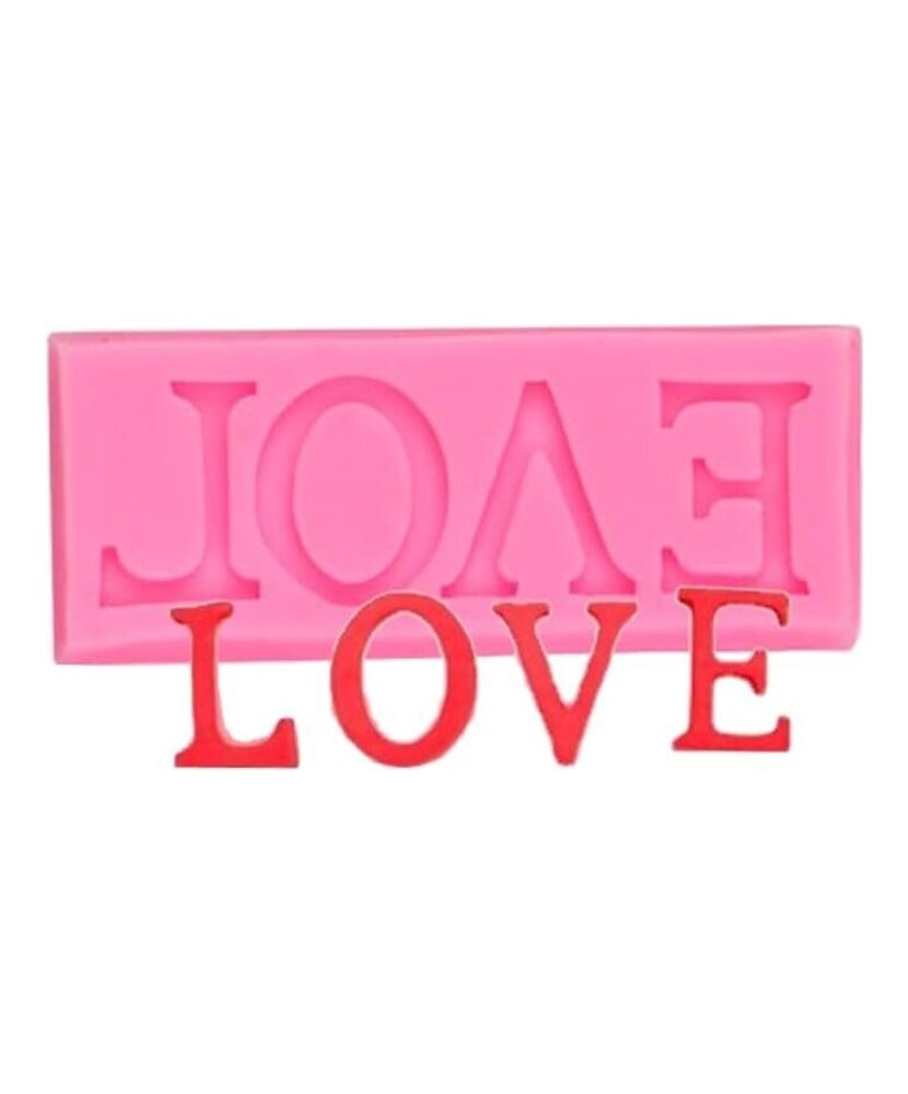 MOLDE PALABRA LOVE PLANO