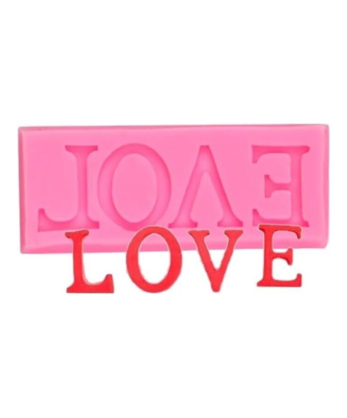 MOLDE PALABRA LOVE PLANO