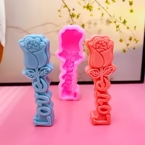 MOLDE ROSA CON LETRAS